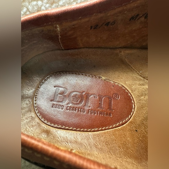 Born men’s sandals clogs loafers brown leather heavy thick outdoor strap 12 - Picture 12 of 14